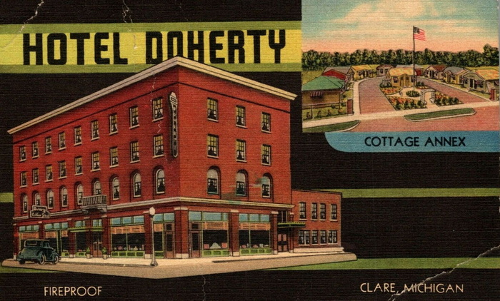Doherty Hotel - Old Postcard View